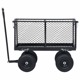 Tuinwagen 350 kg zwart