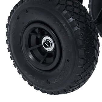 Tuinwagen 350 kg zwart