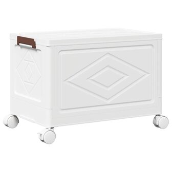 Opbergbox stapelbaar met wielen 28 L 48,5x29,5x33 cm
