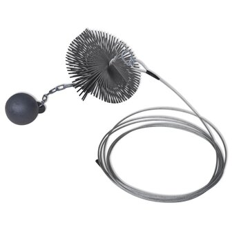 Schoorsteenveegborstel rond &Oslash; 15 cm