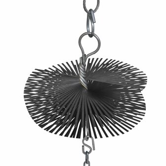 Schoorsteenveegborstel rond &Oslash; 15 cm