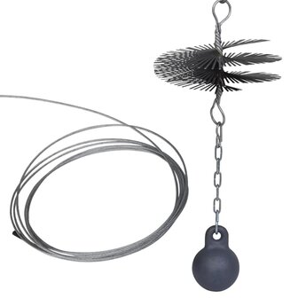 Schoorsteenveegborstel rond &Oslash; 15 cm