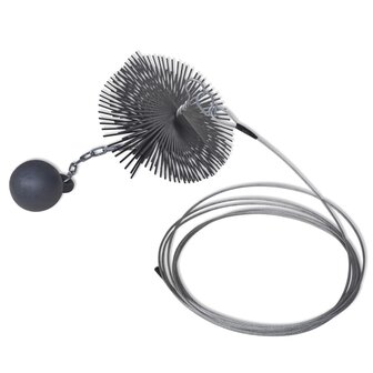 Schoorsteenveegborstel rond &Oslash; 20 cm