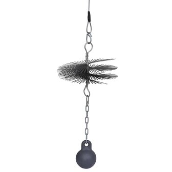 Schoorsteenveegborstel rond &Oslash; 20 cm