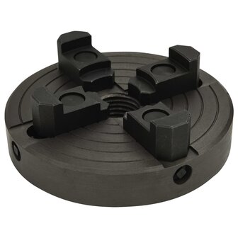 Houtklauwplaat 4 bekken M33 verbinding 150x63 mm staal zwart