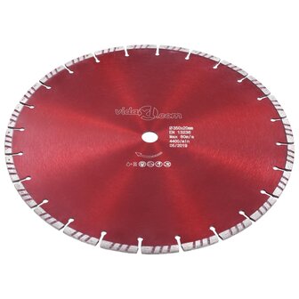 Diamantzaagblad Met Turbo 350 Mm Staal 350 mm/20 mm