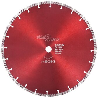 Diamantzaagblad met turbo 350 mm staal