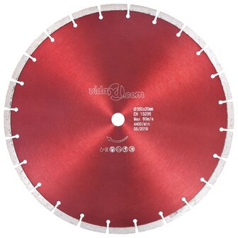 Diamantzaagblad 350 mm staal