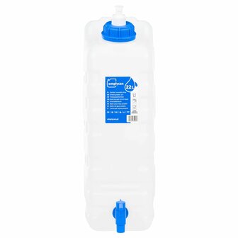 Watertank met kraan en zeepdispenser 20 L kunststof