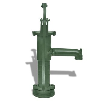 Tuinwaterpomp met standaard gietijzer