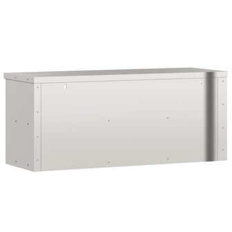 Keukenwandkast met schap roestvrij staal