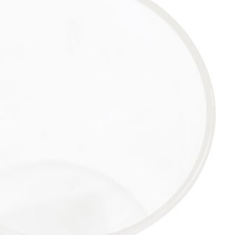 Opbergpotten met bamboe deksel 6 st 1000 ml glas