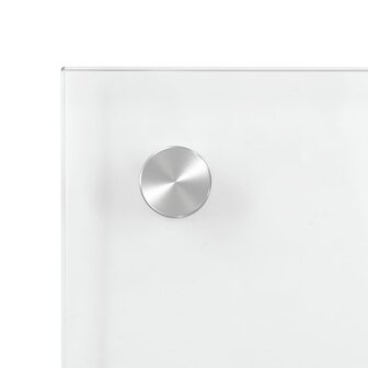 Spatscherm keuken 100x50 cm gehard glas transparant