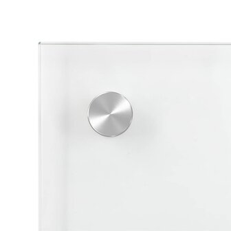 Spatscherm keuken 100x60 cm gehard glas transparant