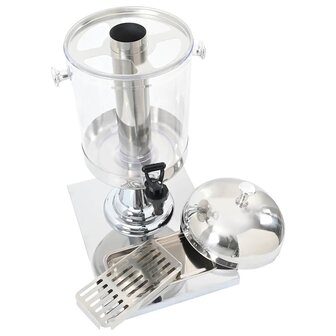 Sapdispenser roestvrij staal 8 L