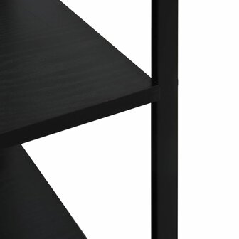 Magnetronkast 60x39,6x123 cm bewerkt hout zwart