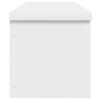 Keukenrekken stapelbaar 2 st 60x15x16 cm wit