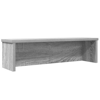 Keukenrekken stapelbaar 2 st 60x15x16 cm grijs sonoma eiken