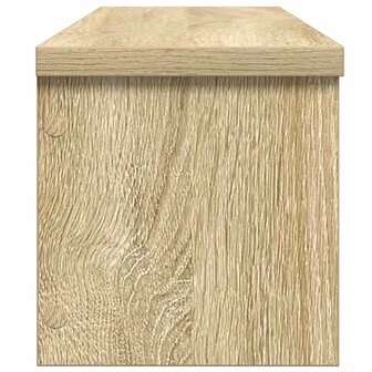 Keukenrekken stapelbaar 2 st 60x15x16 cm sonoma eikenkleurig