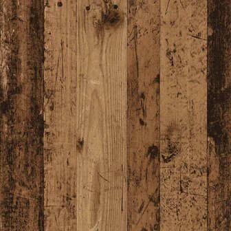 Keukenrek stapelbaar 60x15x16 cm bewerkt hout oud houtkleurig