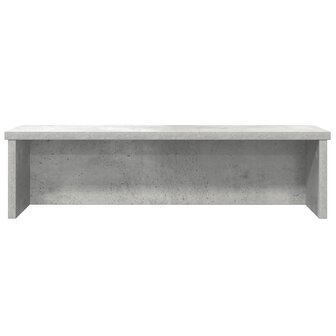 Keukenrek stapelbaar 60x15x16 cm bewerkt hout betongrijs