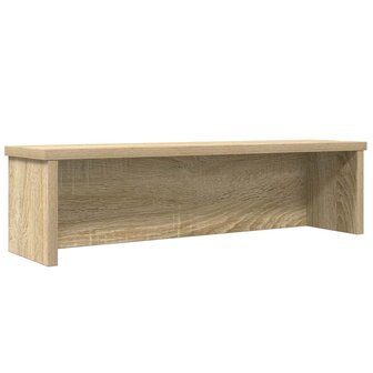 Keukenrek stapelbaar 60x15x16 cm bewerkt hout sonoma eikenkleur