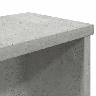 Keukenrekken stapelbaar 2 st 50x15x16 cm betongrijs