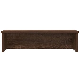 Keukenrek stapelbaar 50x15x16 cm bewerkt hout bruin eikenkleur