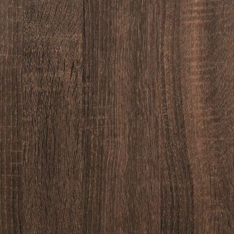 Keukenrek stapelbaar 50x15x16 cm bewerkt hout bruin eikenkleur