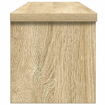 Keukenrekken stapelbaar 2 st 50x15x16 cm sonoma eikenkleurig