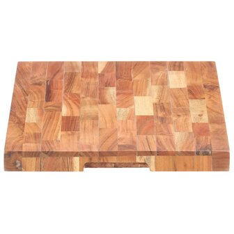 Hakblok 50x35x4 cm massief acaciahout