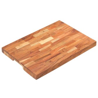 Hakblok 50x35x4 cm massief acaciahout
