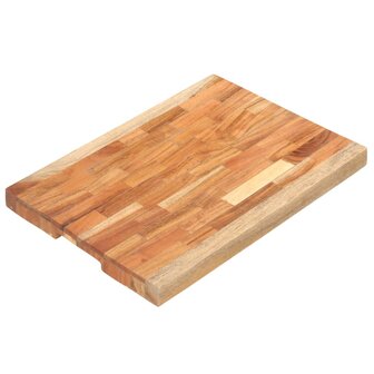 Hakblok 50x35x4 cm massief acaciahout