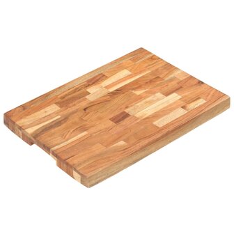 Hakblok 50x35x4 cm massief acaciahout