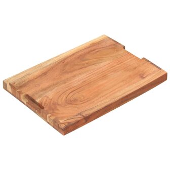 Hakblok 50x35x4 cm massief acaciahout