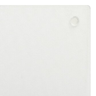 Snijplanken 2 st met transparant bubbelpatroon gehard glas