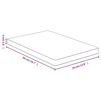 Snijplank 35x50x4 cm bamboe