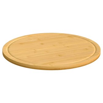 Snijplanken 6 st &Oslash;30x1,5 cm bamboe