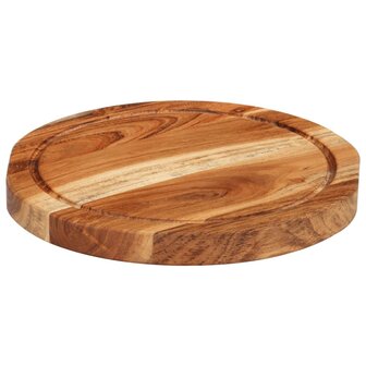 Hakblok &Oslash; 25x2,5 cm massief acaciahout