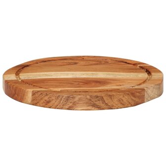 Hakblok &Oslash; 25x2,5 cm massief acaciahout