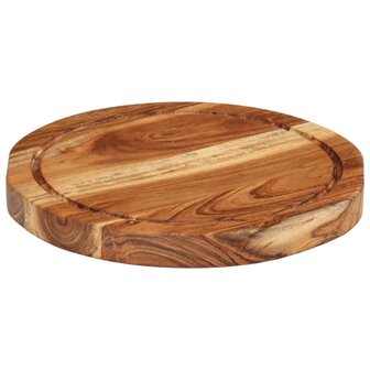 Hakblok &Oslash; 25x2,5 cm massief acaciahout