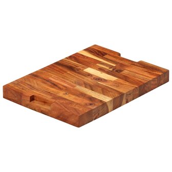 Hakblok Massief Acaciahout 42 x 30 x 4 cm