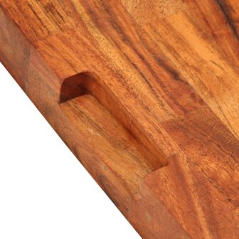 Hakblok Massief Acaciahout 42 x 30 x 4 cm