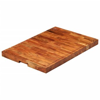 Hakblok Massief Acaciahout 60 x 42 x 4 cm
