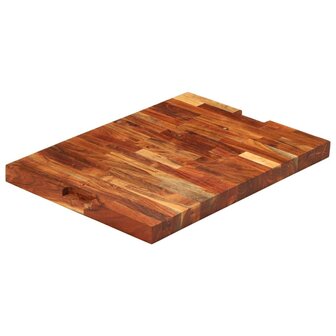 Hakblok Massief Acaciahout 60 x 42 x 4 cm