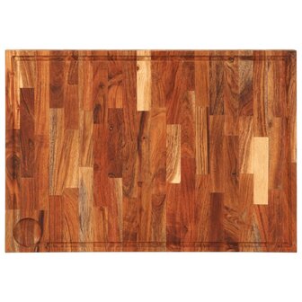 Hakblok Massief Acaciahout 60 x 42 x 4 cm