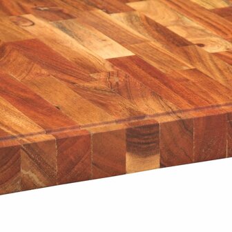 Hakblok Massief Acaciahout 60 x 42 x 4 cm