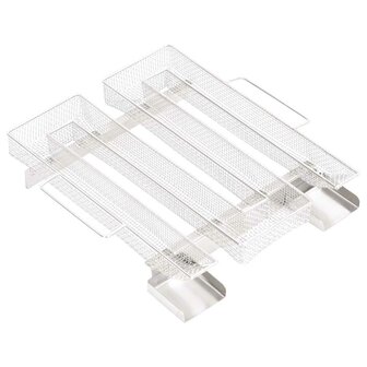 Rookgenerator koud 4-zijdig 22,5 cm roestvrij staal