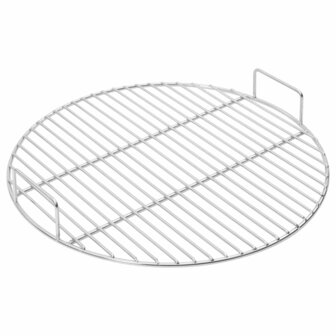 Barbecuerooster met handgrepen rond &Oslash;44,5 cm 304 roestvrijstaal