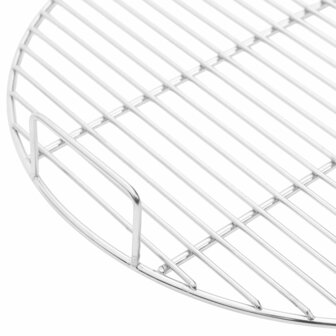 Barbecuerooster met handgrepen rond &Oslash;54 cm 304 roestvrij staal